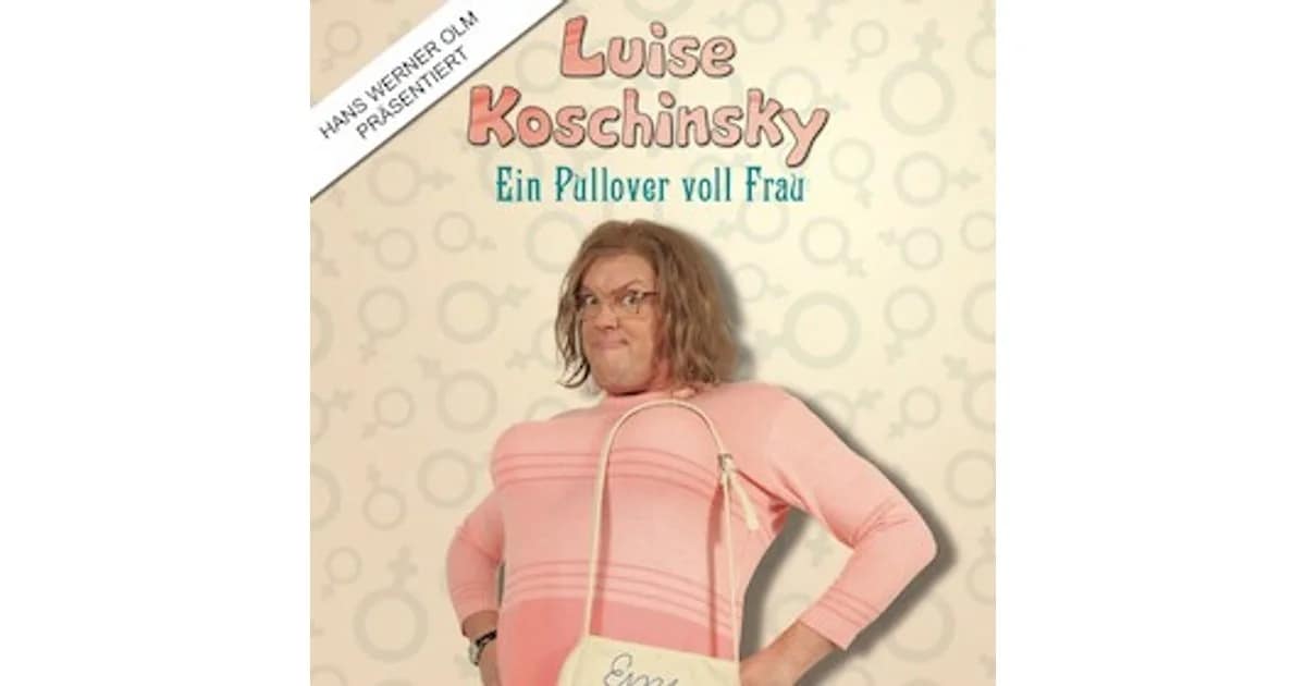 Clubzentrum Comma - HANS WERNER OLM - Luise Koschinsky - Pullover voll Frau event image
