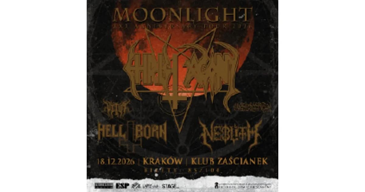 Christ Agony “Moonlight XXX Anniversary Tour 2026” + Hell-Born, Neolith, Vitur event image