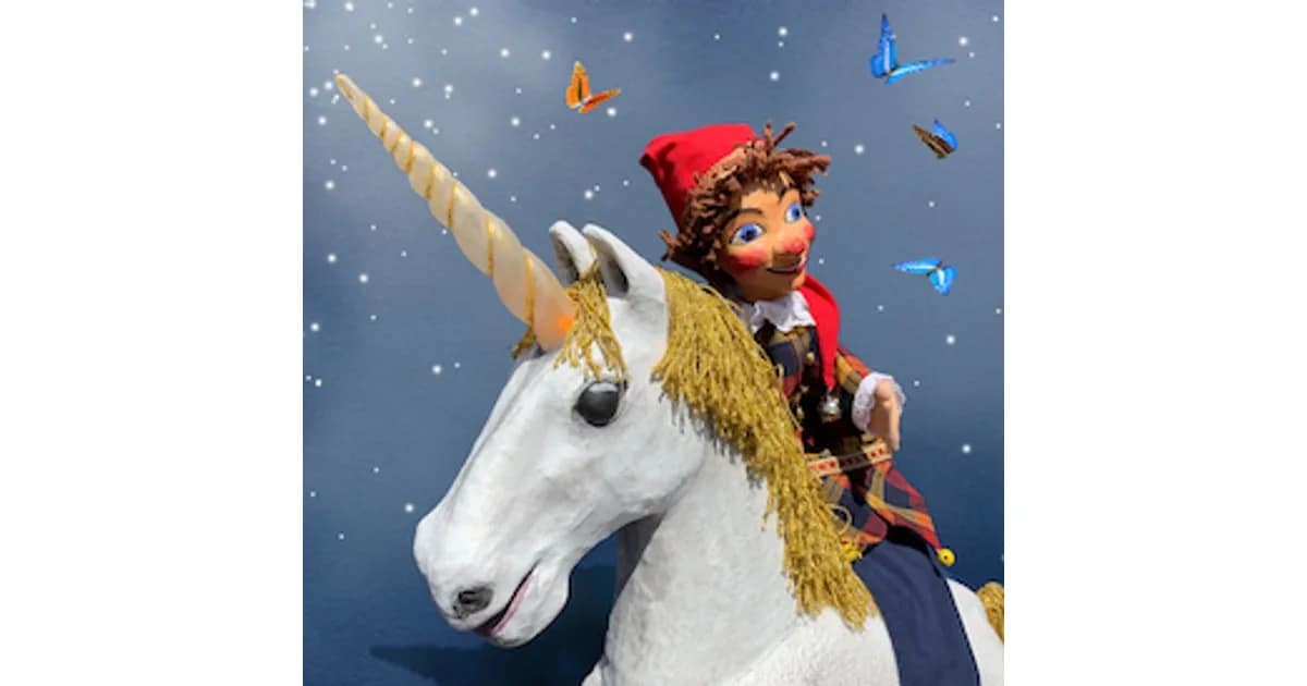 Vorderhaus - Freiburg - Das goldene Einhorn - Handpuppenspiel für Kinder ab vier Jahren event image