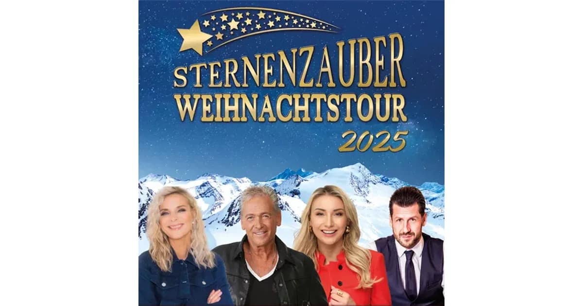 Sternenzauber Weihnachtstour 2026 - mit Wolfgang Ziegler, Julia Lindholm, Linda Hesse und Wolfgang Lippert event image