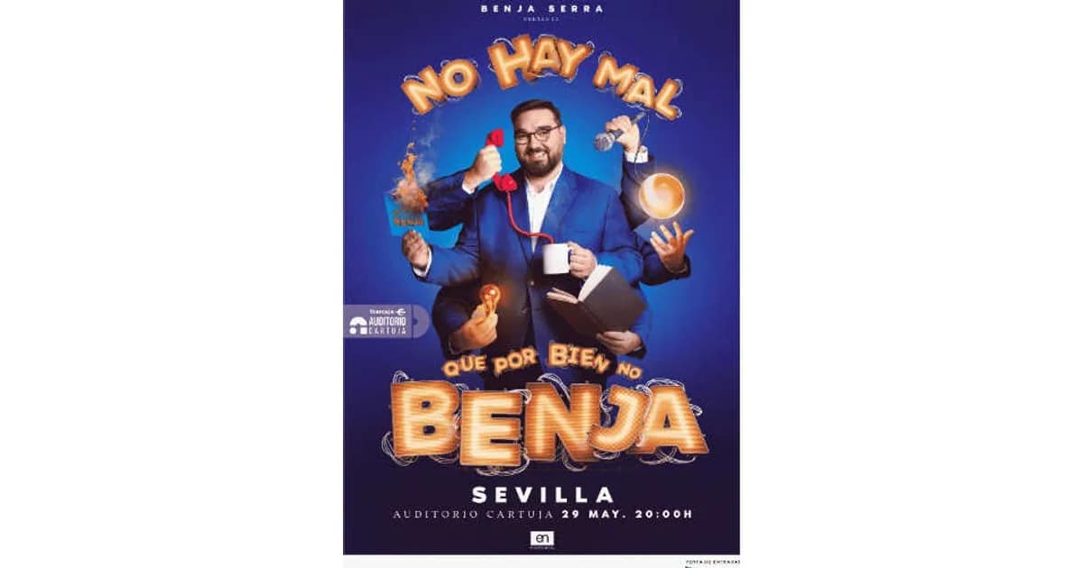 No Hay Mal Que Por Bien No Benja - Benja Serra event image
