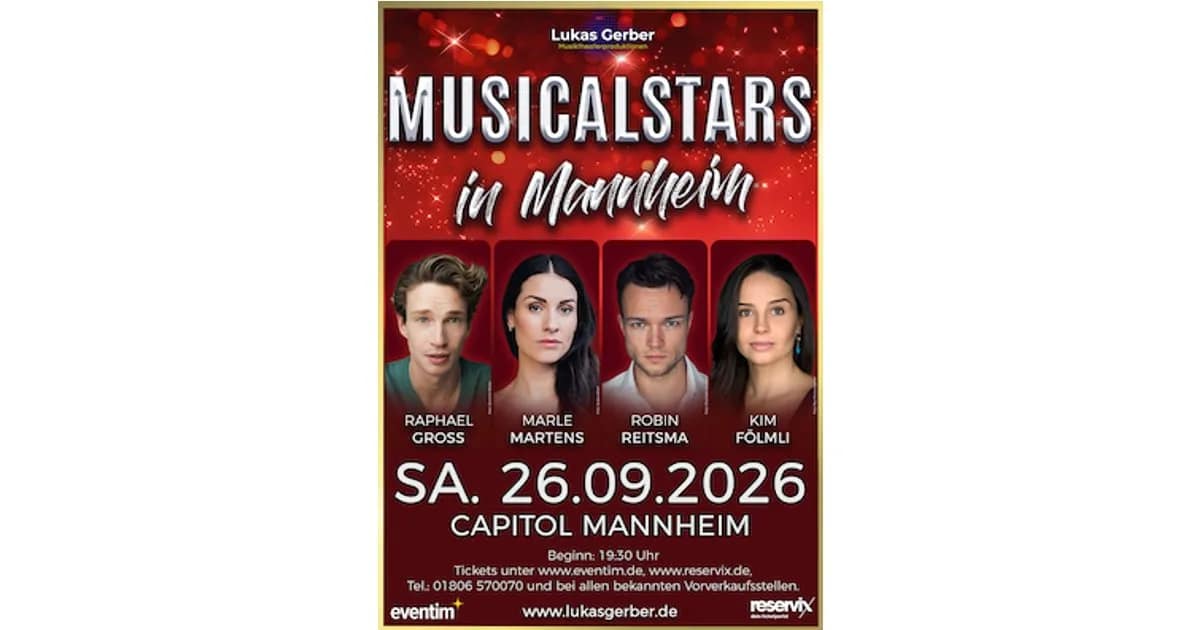 Musicalstars in Mannheim - Musicalstars in Mannheim event image