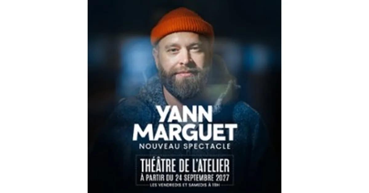 Yann Marguet - Nouveau Spectacle event image