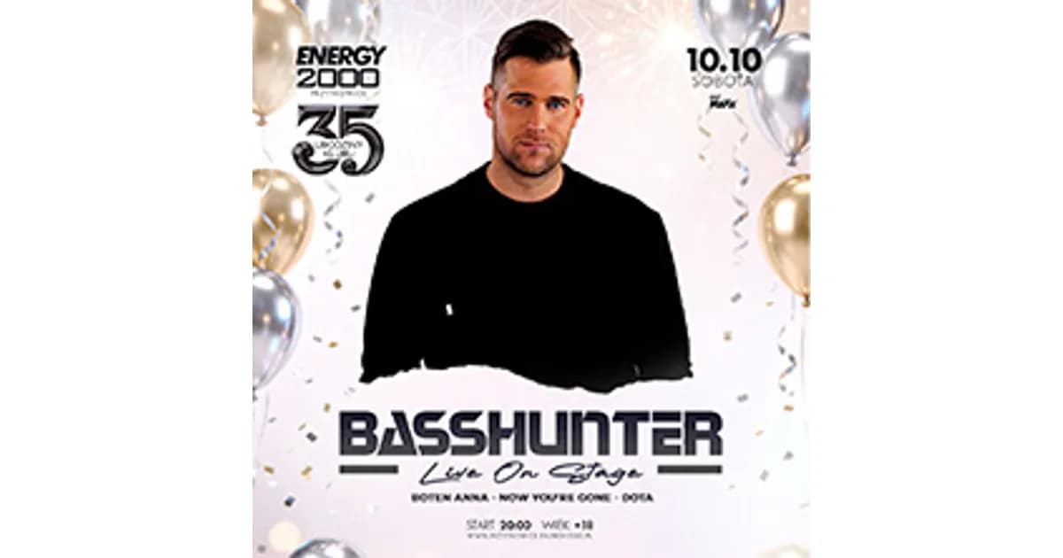 BASSHUNTER | Wiek 16+ event image