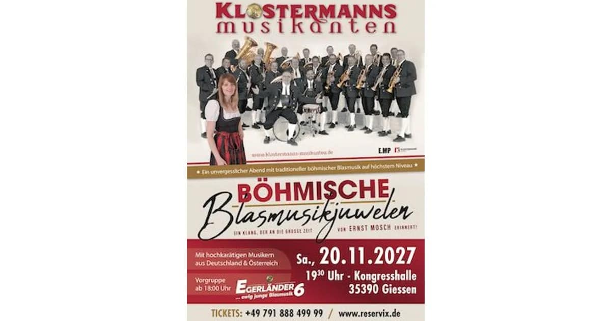 Böhmische Blasmusikjuwelen - Das Blasmusik-Highlight in Mittelhessen event image
