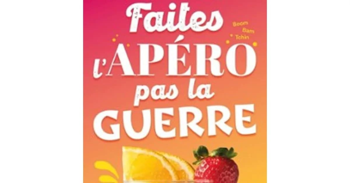Faites l’Apéro pas la Guerre event image