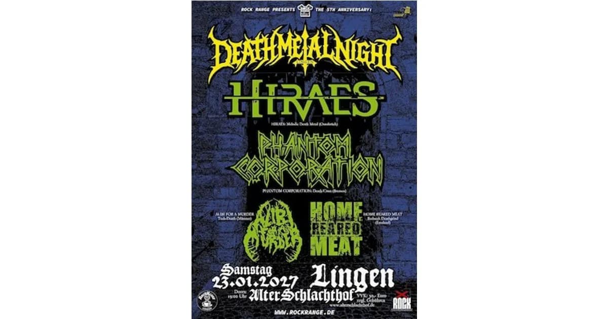 Death Metal Night Vol. 5 - 5 Jahre Death Metal Night event image