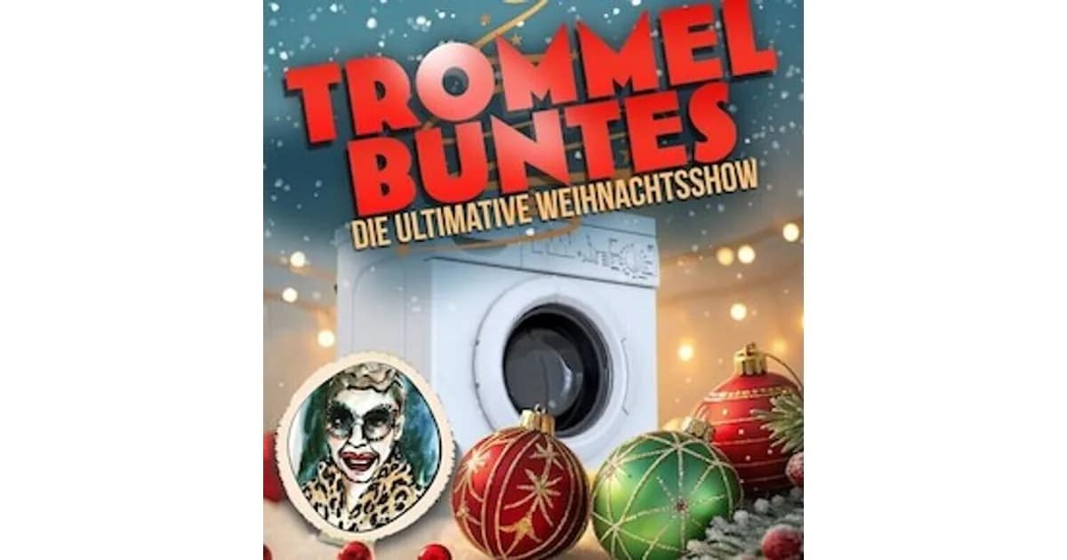 Trommel Buntes - Gäste. Glitzer. Glühweinduft. event image