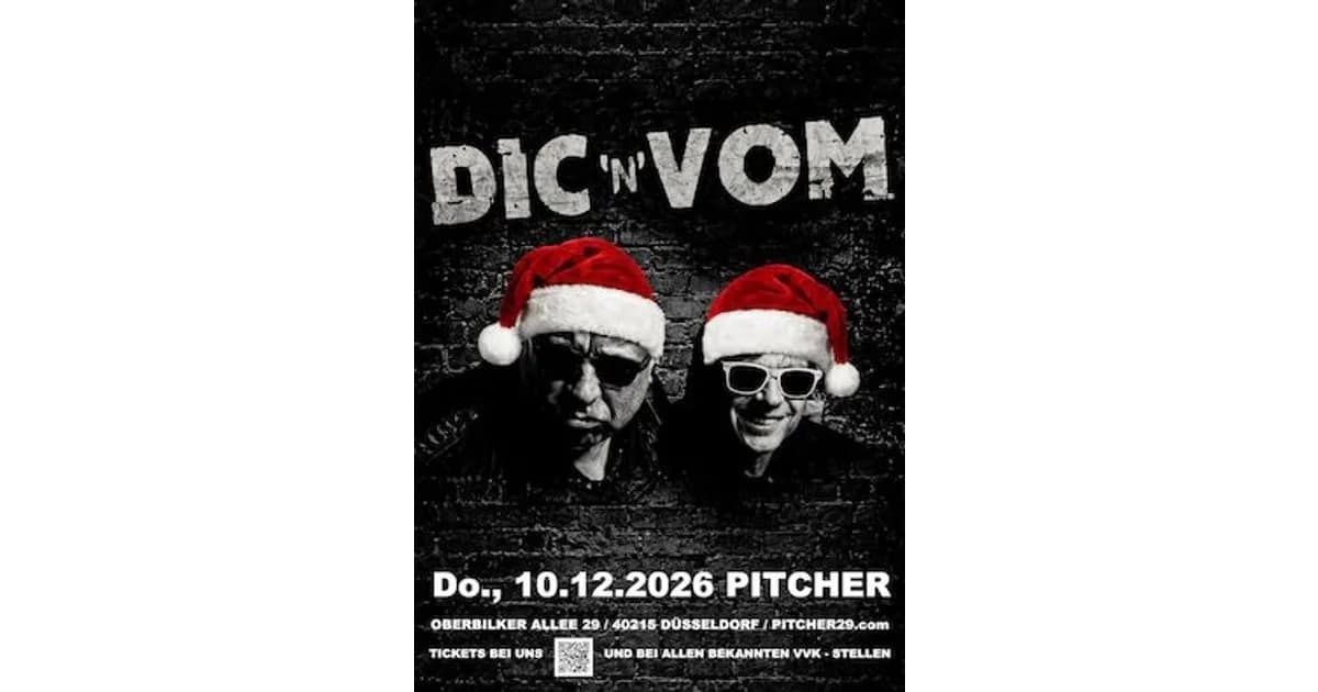 THE DIC `N` VOM - SHOW - feat. Dick York & Vom Ritchie event image