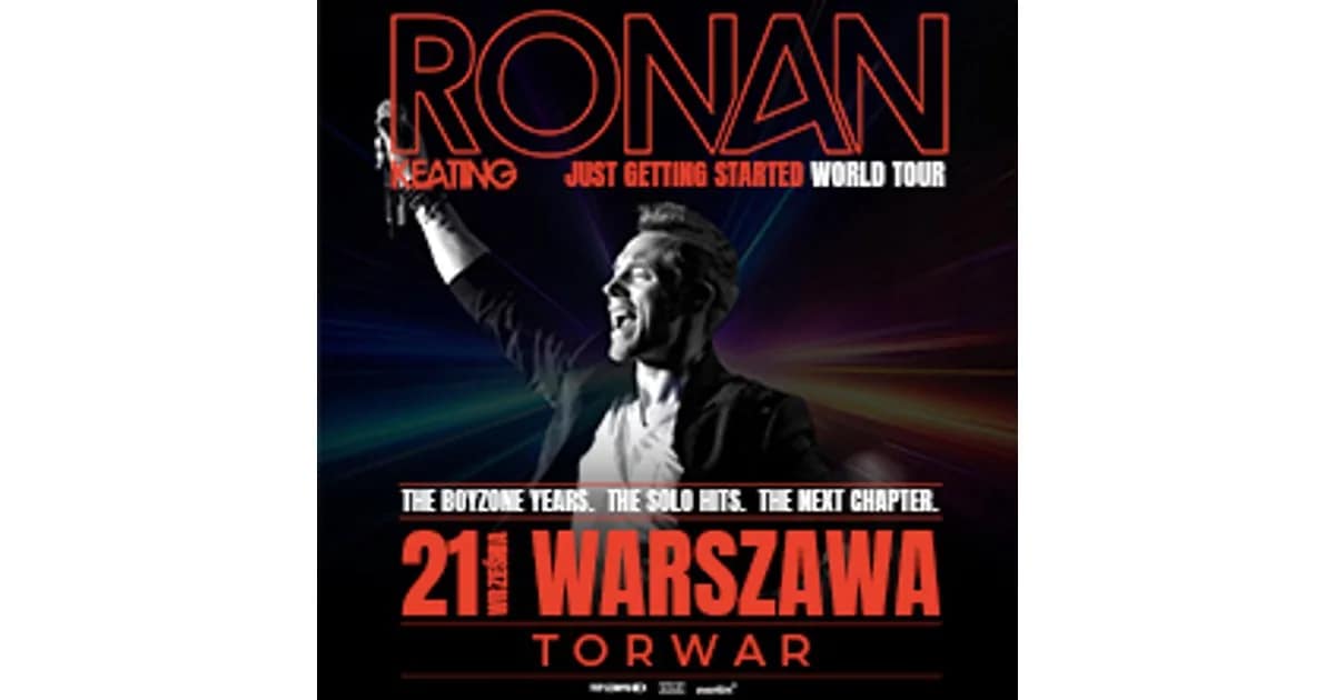 RONAN KEATING - JUST GETTING STARTED WORLD TOUR event image