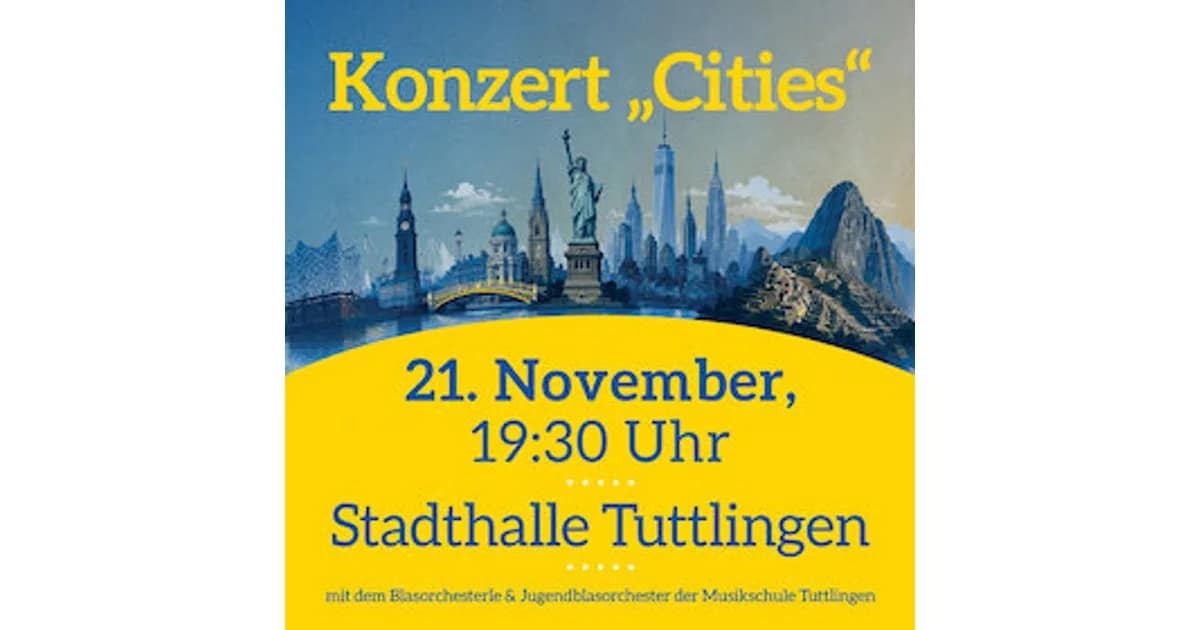 Städtisches Blasorchester Tuttlingen - Cities - Jahreskonzert 2026 event image