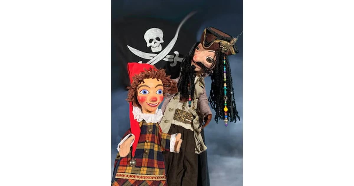 Vorderhaus - Freiburg - Kasper und der Pirat der sieben Meere - Handpuppenspiel für Kinder ab vier Jahren event image