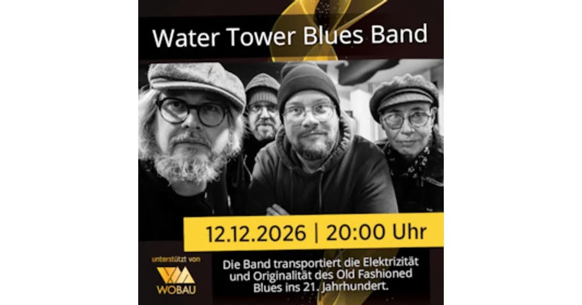 Water Tower Blues Band | Magdeburg | machwerk event image