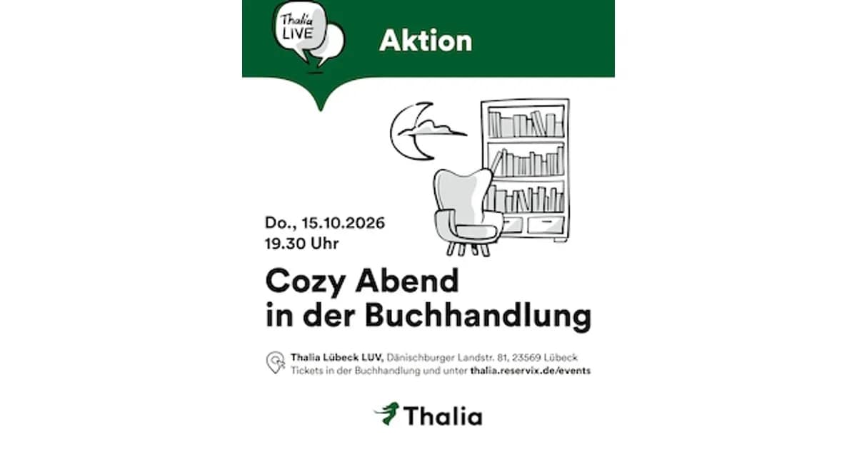Thalia Lübeck LUV (157155610) - Cozy Herbstabend in der Buchhandlung event image