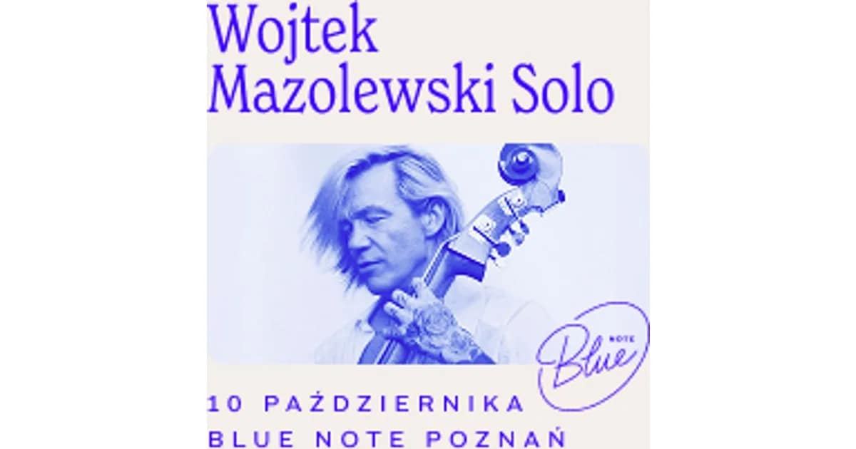 Wojtek Mazolewski Solo event image
