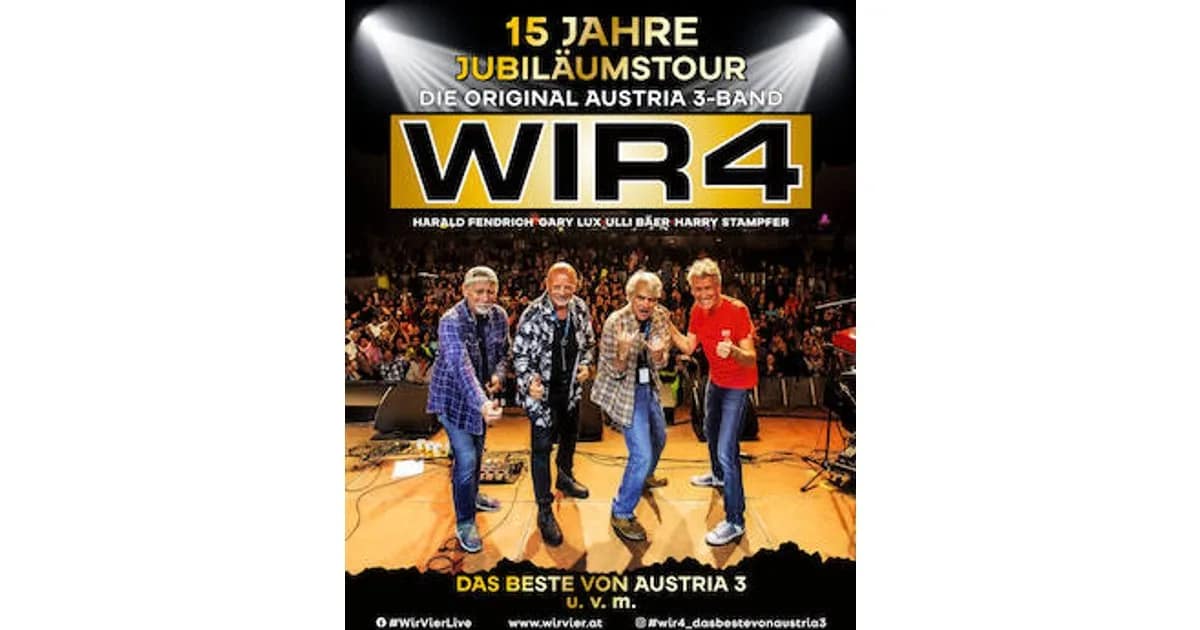 WIR4 - Die Original Austria 3 Band event image