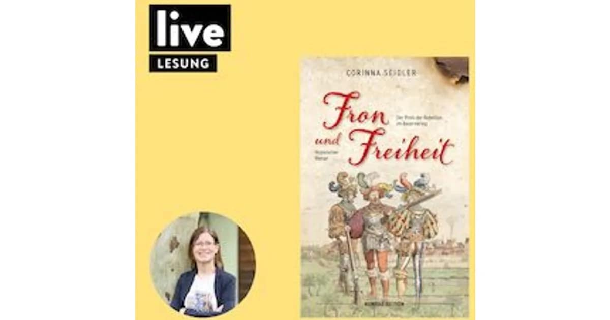 LESUNG: "Fron und Freiheit - Der Preis der Rebellion im Bauernkrieg" event image