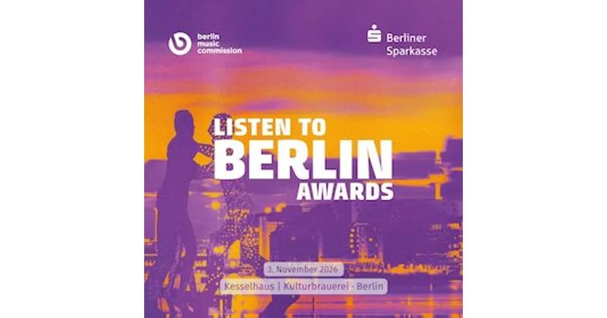 LISTEN TO BERLIN: AWARDS 2026 - event image