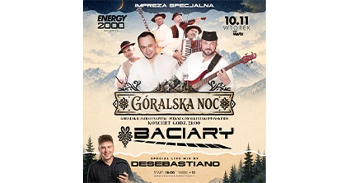 BACIARY | Katowice | Wiek 18+ event image