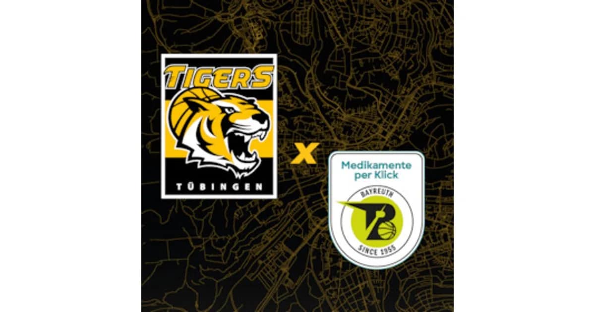 2026/2027 | BARMER 2. Basketball Bundesliga ProA - Tigers Tübingen - Medikamente per Klick Bayreuth event image