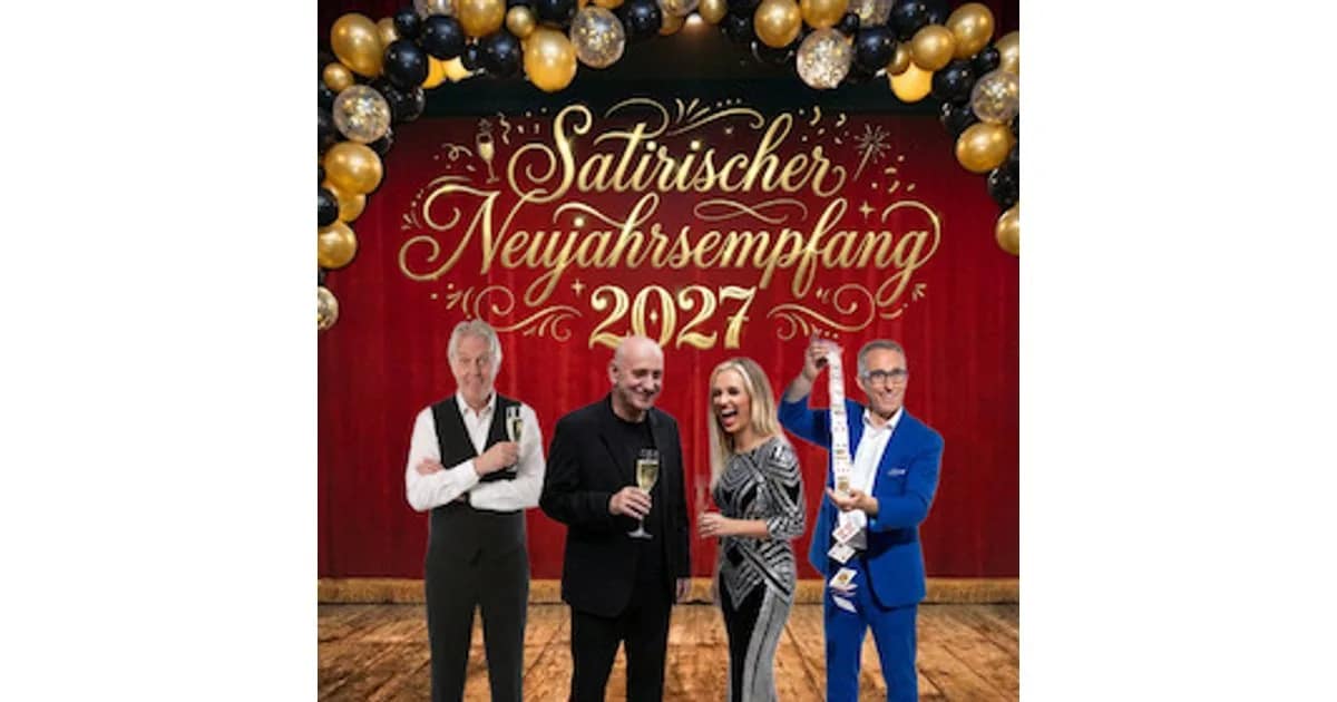 Der satirische Neujahrsempfang 2027 event image