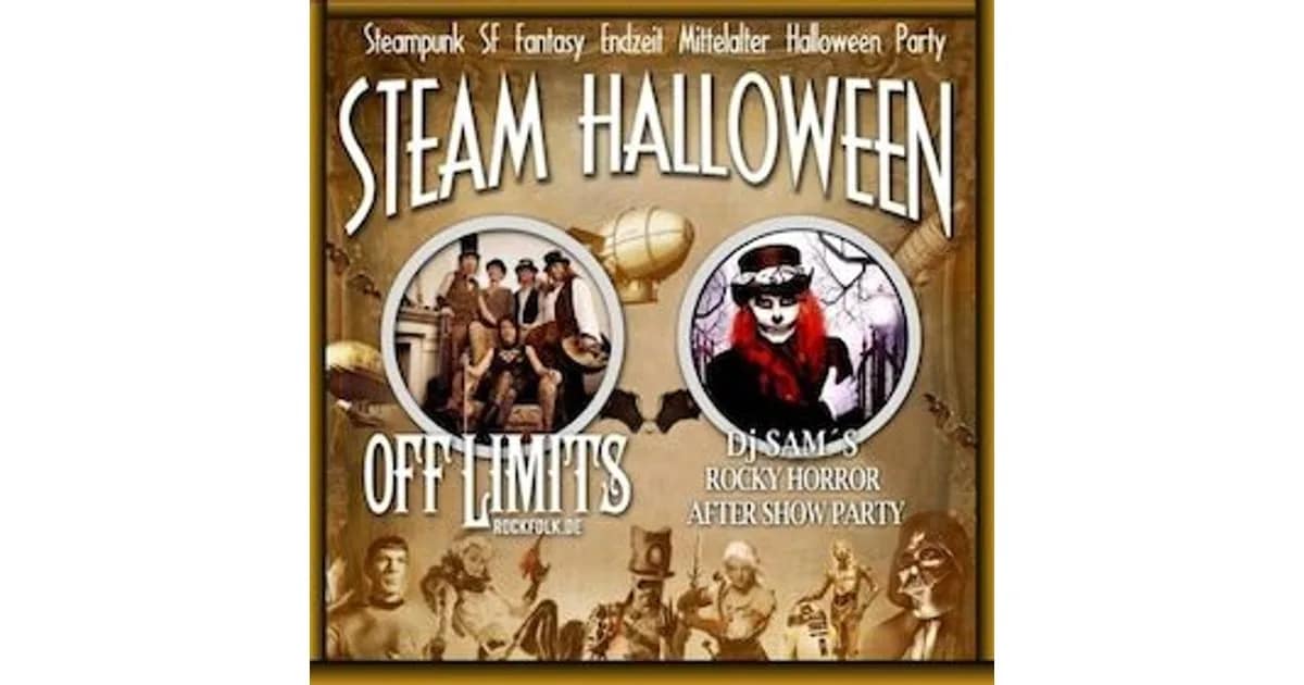 Steampunk-Halloween event image