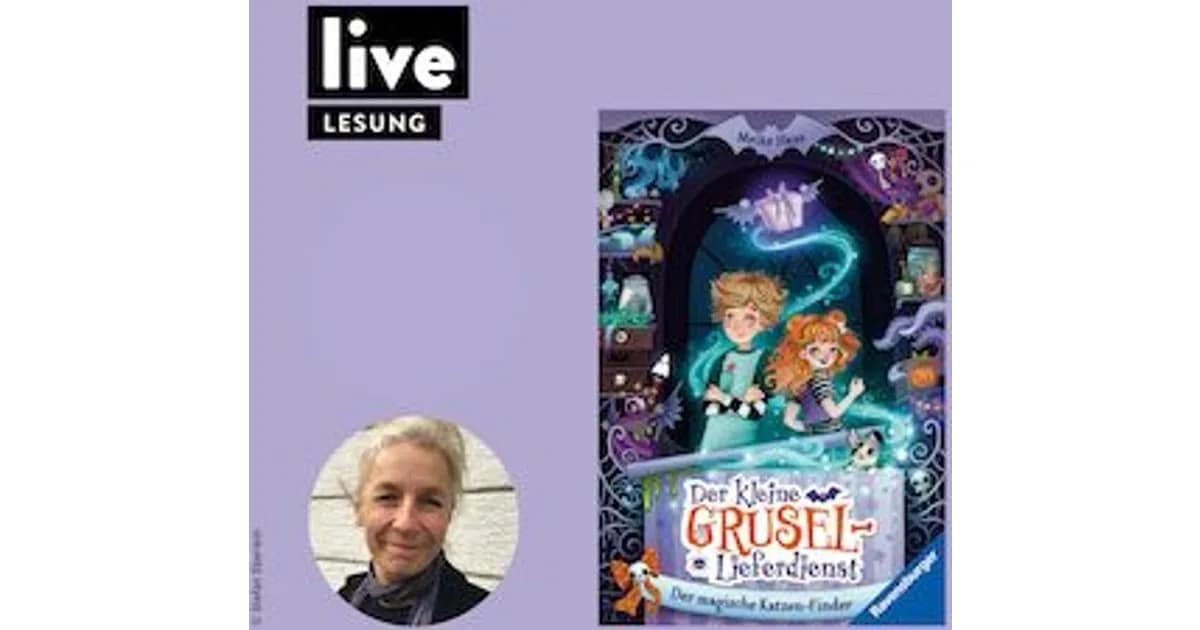 LESUNG: Der kleine Grusel-Lieferdienst — Der magische Katzen-Finder event image