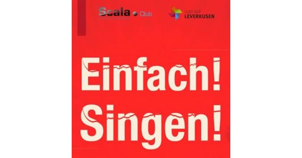 Einfach! Singen! - das Weihnachtssingen! event image