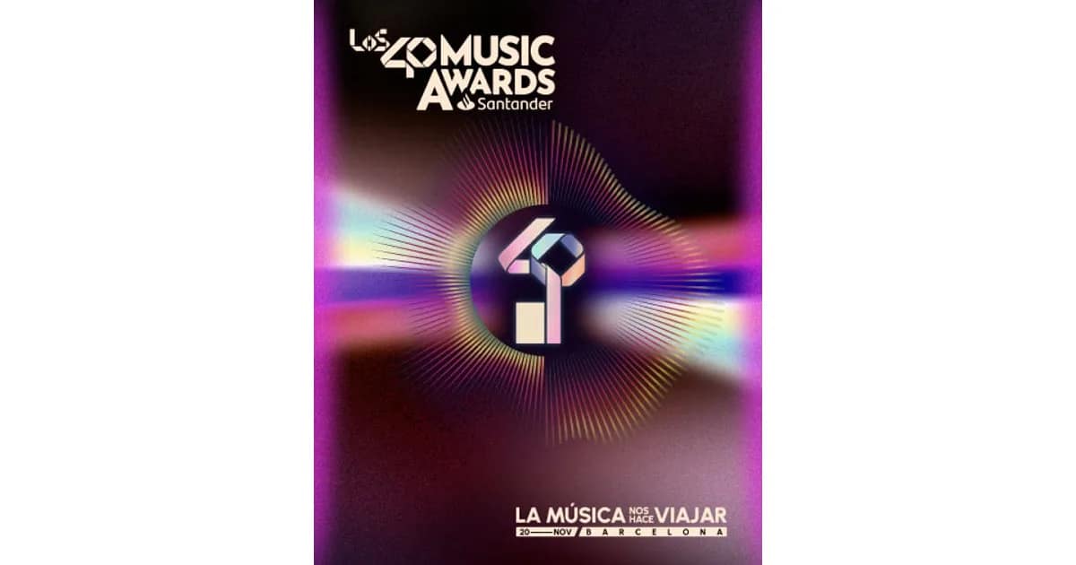 LOS40 Music Awards Santander 2026 event image
