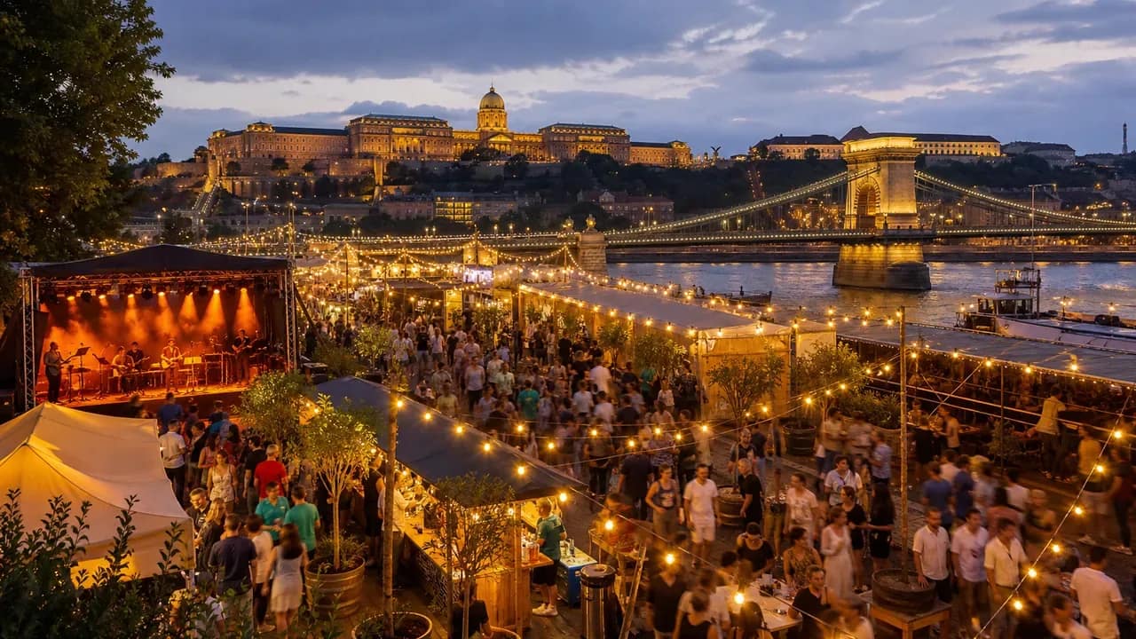 Events in Budapest 2026: Sziget Festival & Wine Festival