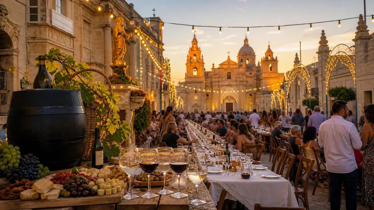 Malta feasts and wine festivals 2026