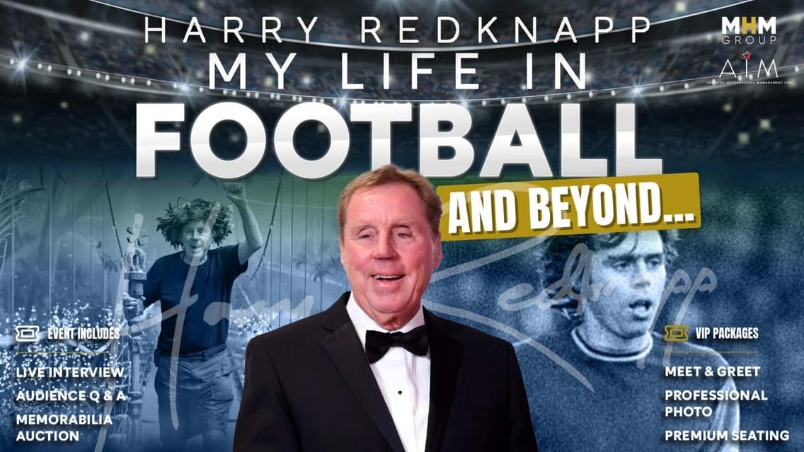 Harry Redknapp - My Life In Football and Beyond event image