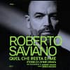 Roberto Saviano event poster