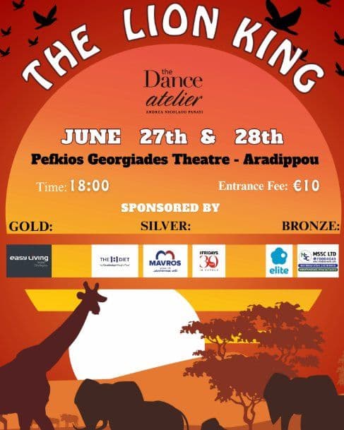 The Lion King: Children's Dance Performance in Larnaca event image