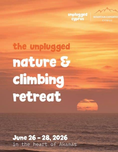 Unplugged Nature & Climbing Retreat: Phone-Free Weekend in Akamas event image