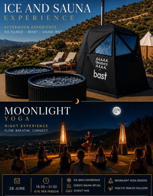 Wellness Day Retreat: Ice Bath and Moonlight Yoga in Larnaca event image