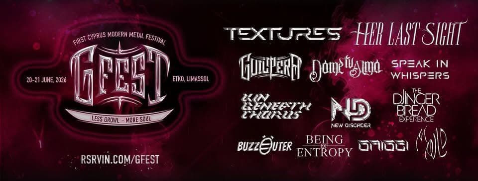 GFEST: First Modern Metal Festival in Limassol event image