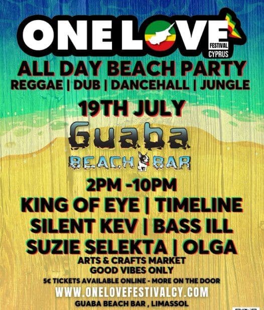 One Love Beach Session: All Day Reggae Party in Limassol event image