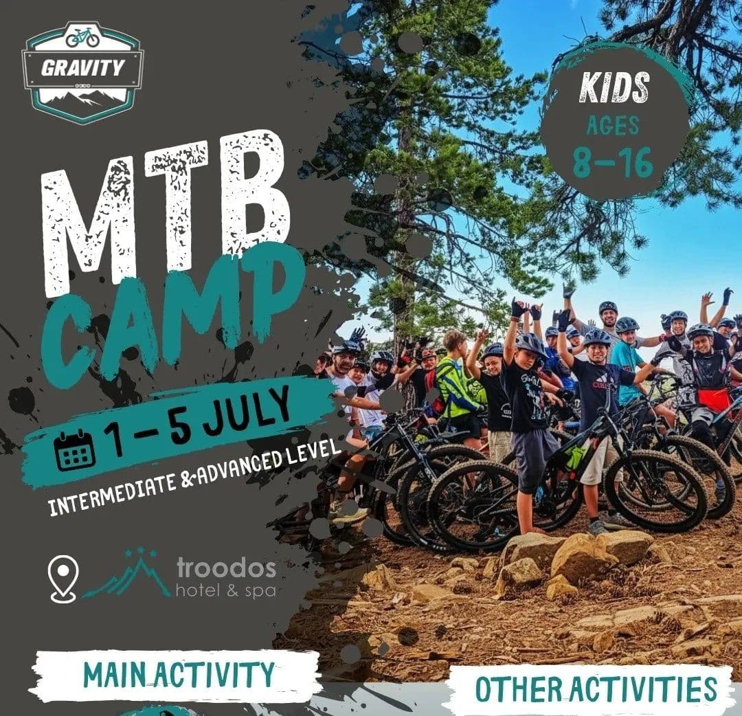 Gravity MTB Summer Camp: Adventure Training in Troodos event image
