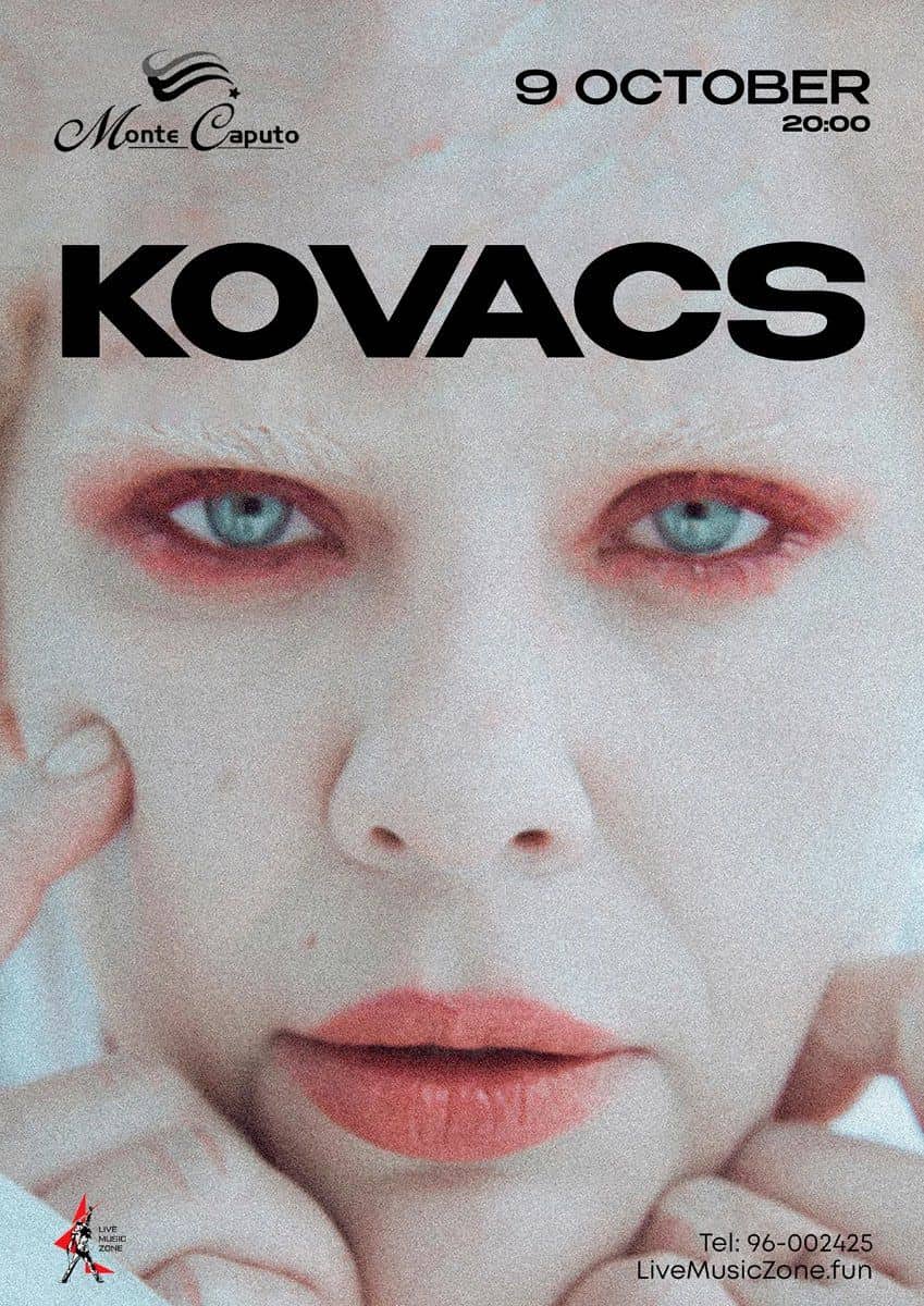 Kovacs: Dutch Pop Noir Concert in Limassol event image