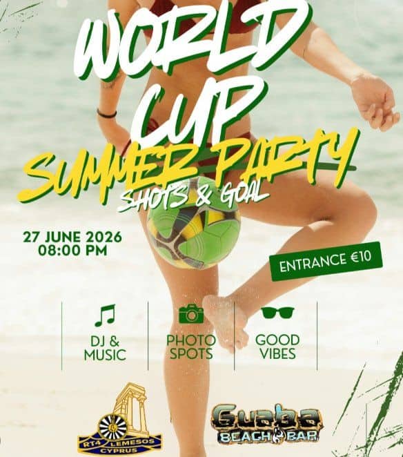 World Cup Summer Party: Beach Football Celebration in Limassol event image