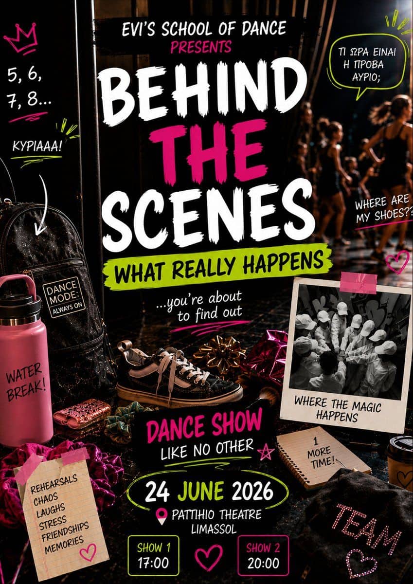 Behind the Scenes: Dance Show by Evi's School in Limassol event image