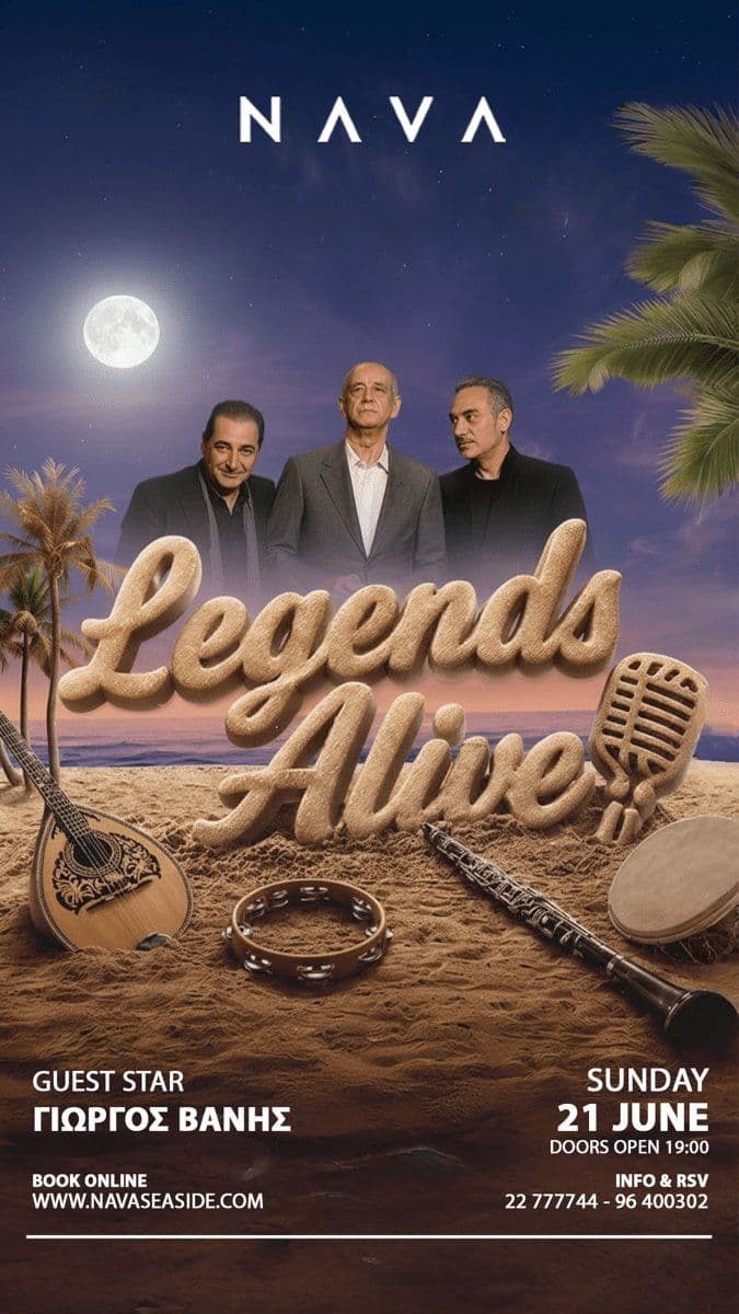 Legends Alive: Greek Laiko Night with Giorgos Vanis in Protaras event image