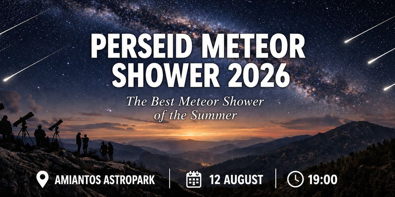 Perseids Meteor Shower 2026: Stargazing at Amiantos event image