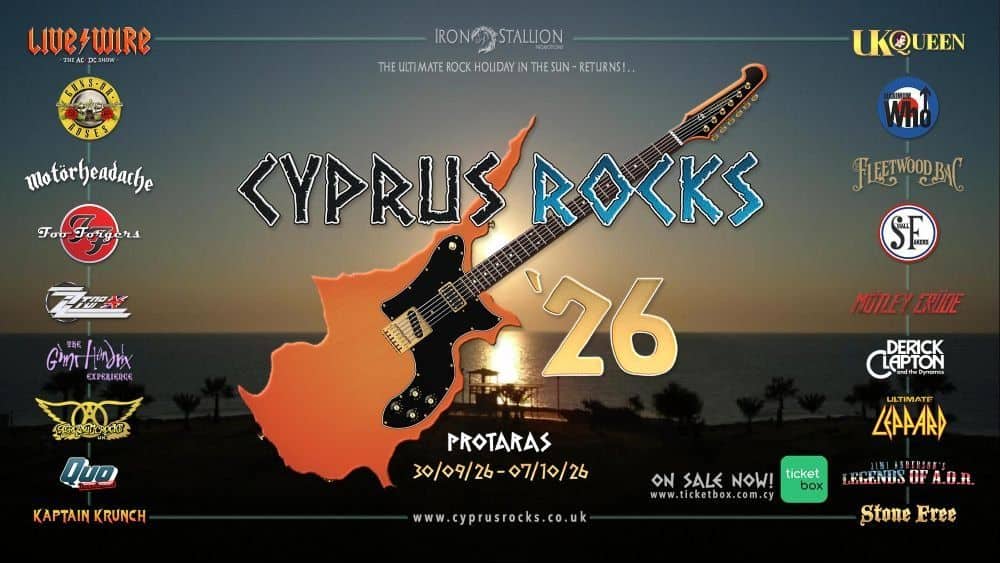 Cyprus Rocks 2026: Classic Rock Festival in Protaras event image