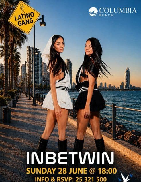 INBETWIN: Latin Music Sunset Party at Columbia Beach event image