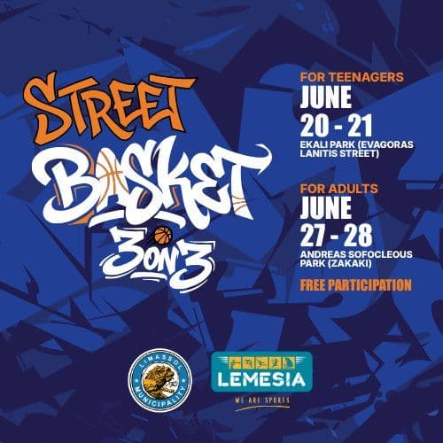 Street Basket 3on3: Youth and Adult Basketball Tournament in Limassol event image