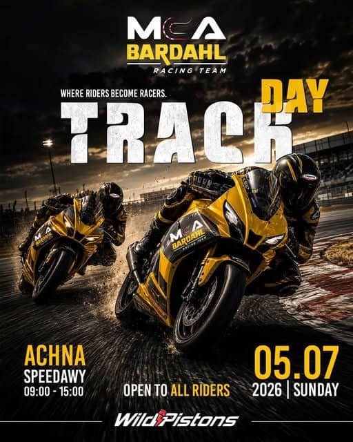 MCA Bardahl Racing Team Track Day at Achna Speedway event image
