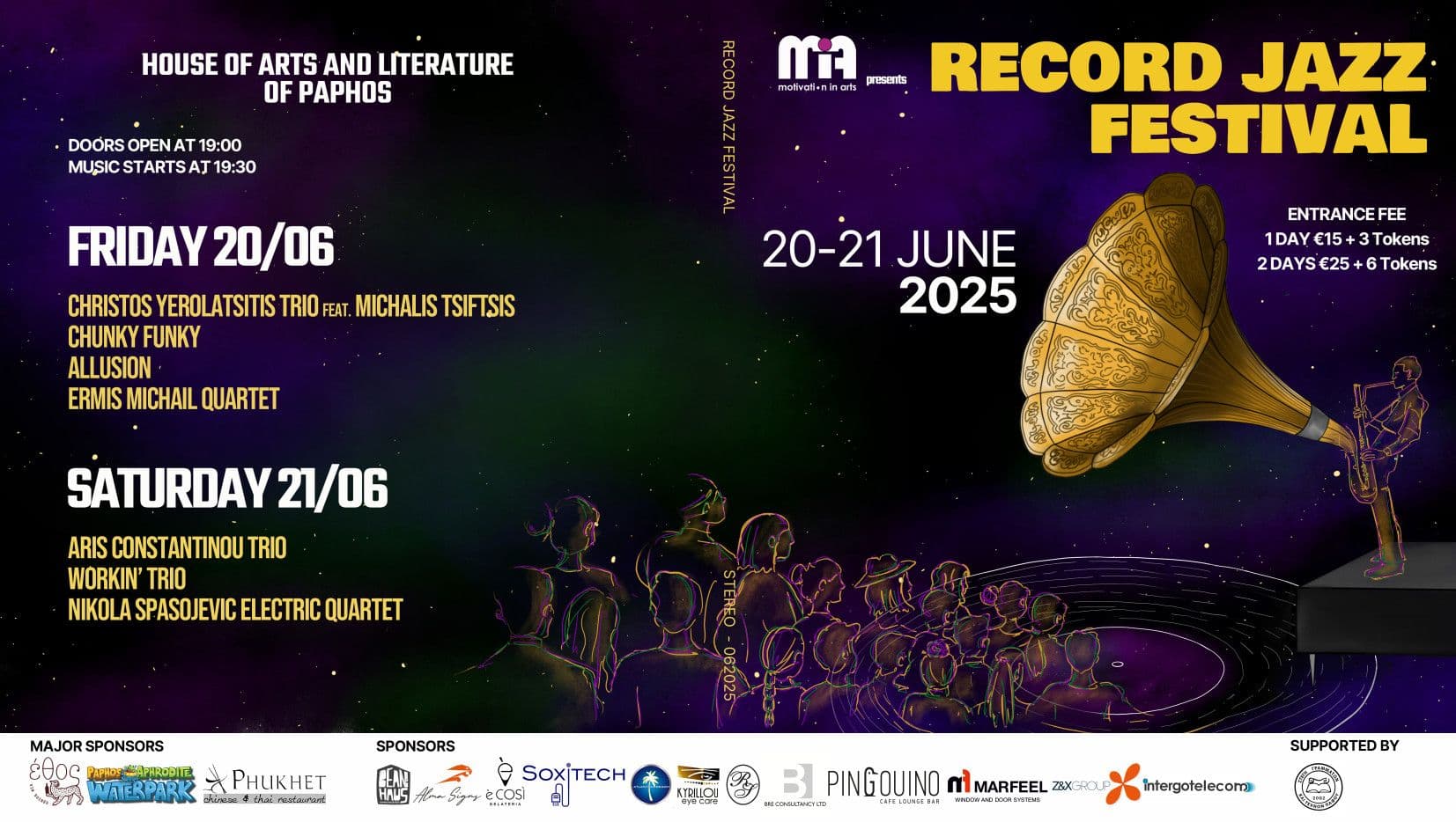 Record Jazz Festival 2025: Live in Paphos event image