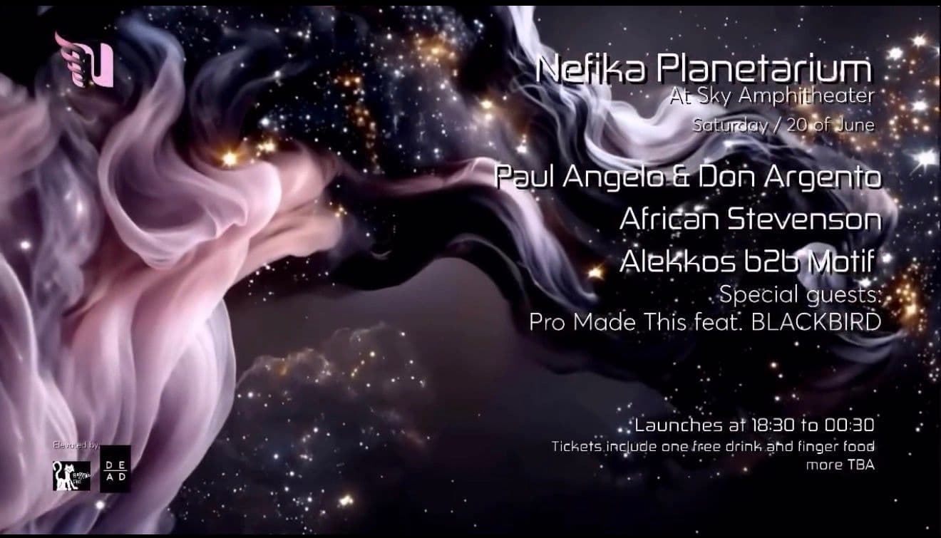 Nefika Planetarium: Electronic Music Experience in Nicosia event image